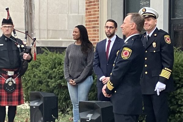 Walk-Out honors retiring Deputy Fire Chief Bill Muno